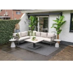 Garden Impressions Tepa bijzettafel Ø50xH48 cm - taupe