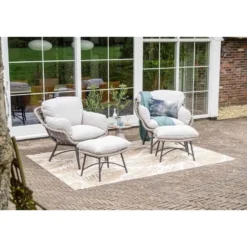 Garden Impressions Tepa bijzettafel Ø50xH48 cm - taupe