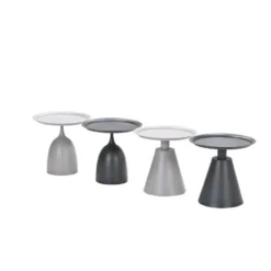 Garden Impressions Tepa bijzettafel Ø50xH48 cm - taupe