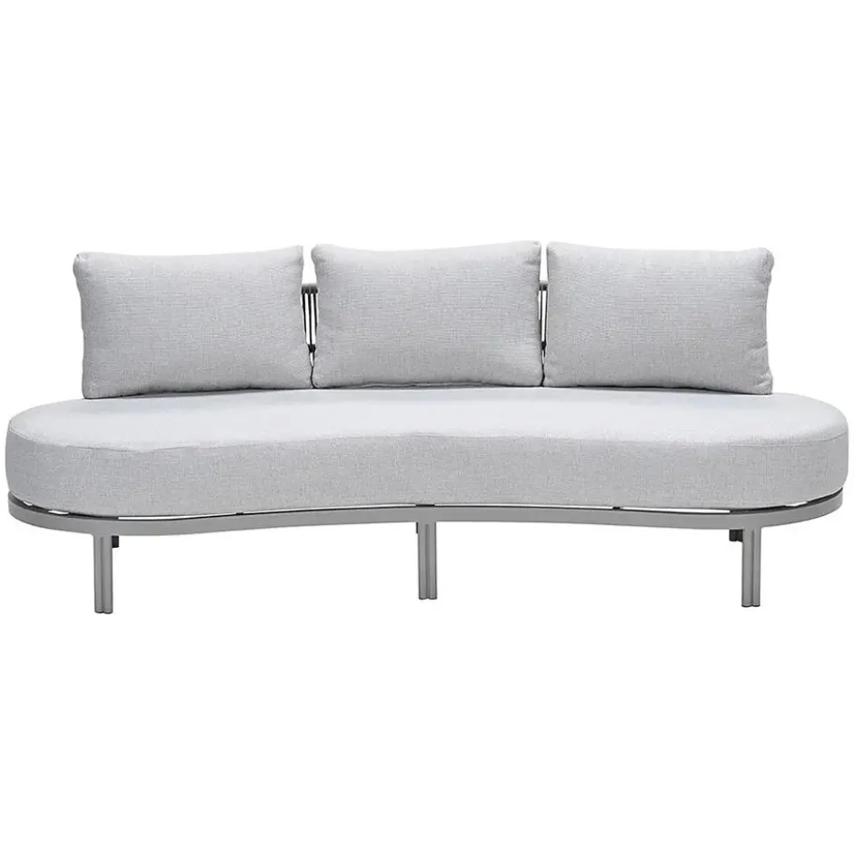 Garden Impressions Toscana loungebank L225 cm - taupe