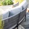 Garden Impressions Toscana loungebank L225 cm - donker grijs