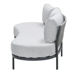 Garden Impressions Toscana loungebank L225 cm - donker grijs