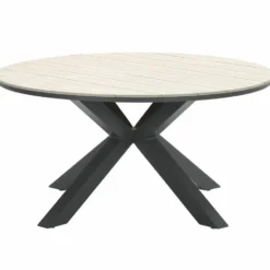 Garden Impressions Tulli tuintafel 148 cm - licht bruin