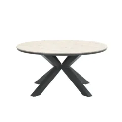 Garden Impressions Tulli tuintafel 148 cm - licht bruin