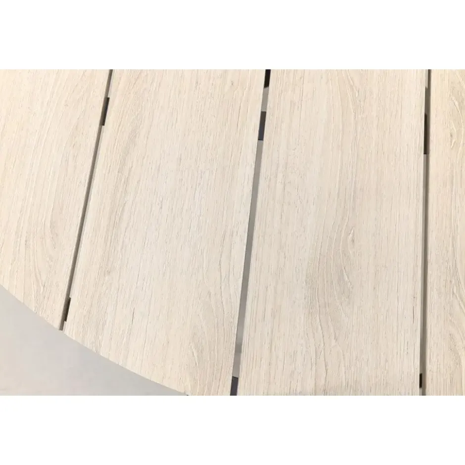 Garden Impressions Tulli tuintafel 122 cm - licht bruin