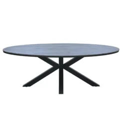 Garden Impressions Tulli tuintafel 280 x 140 cm ovaal - grey teak vironwood