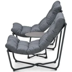 Garden Impressions Zensa loungeset 3-delig - donker grijs