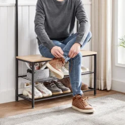Garderoberek - 175 cm - 85 cm - lichte Eik Kleur