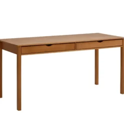 Gava - Bureau met 2 laden naturel grenen