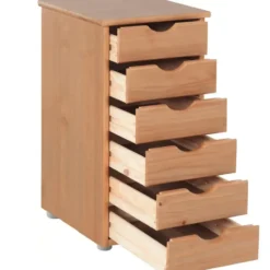 Gava - Commode met 6 laden dennenhouten