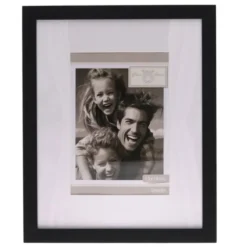 Gerimport Fotolijstje Paris - 20 x 25 cm - zwart - passe partout