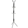 Gerimport - kapstok - zwart - metaal - staand - 12 haken op 3 hoogtes - 170 cm