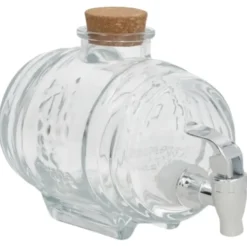 Gerimport Limonade / sap dispenser - 1000 ml - borosilicaat glas