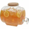 Gerimport Limonade / sap dispenser - 5 Liter - borosilicaat glas