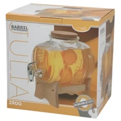 Gerimport Limonade / sap dispenser - 2900 ml - borosilicaat glas