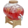 Gerimport Limonade / sap dispenser - 8 Liter - borosilicaat glas