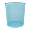 Gerimport Prullenmand - blauw - 9L - metaal