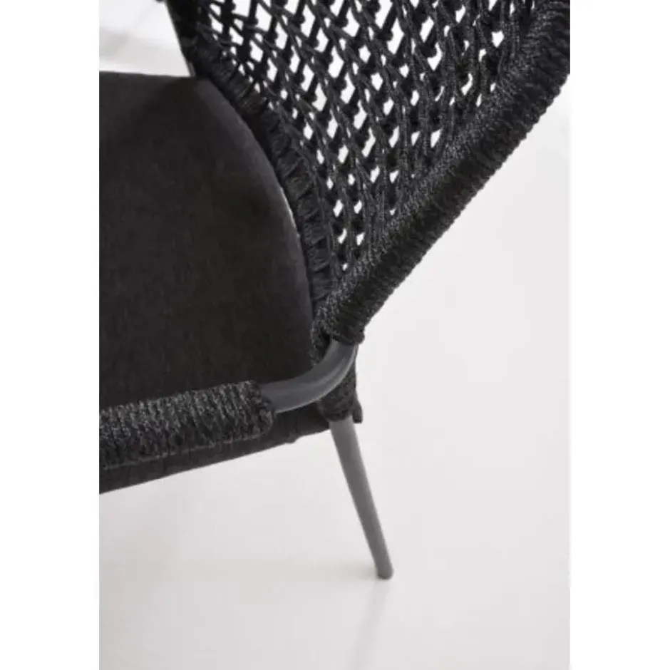 GI Edison 122 cm. - ronde tuinset/ Taste Barista antraciet