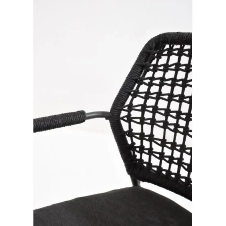 GI Edison 122 cm. - ronde tuinset/ Taste Barista antraciet