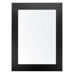 Giftdecor Wandspiegel Verona - zwart - mdf frame - 38 x 48 cm