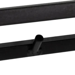 Giga Meubel Kapstok Zwart - Metaal - 28x77x22cm - Kapstok Bronx