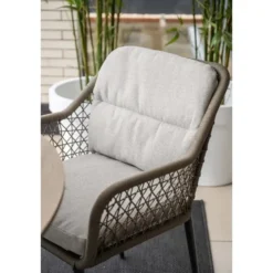 GI Toledo/Edison Ø122 cm. (5-delig) - ronde tuinset
