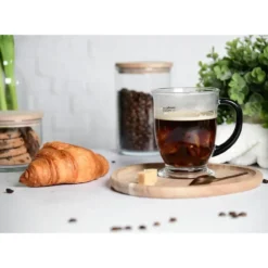 Glasmark Koffie glazen - 6x - 400 ml - latte macchiato glazen