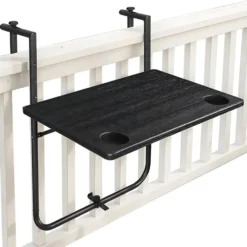 Goliving Balkontafel - Inklapbaar - Hangend - 60 x 40 cm - Hoogteverstelbaar