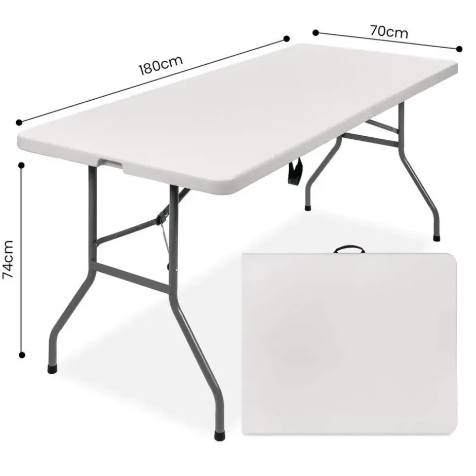 Goliving Inklapbare Tafel – Klaptafel – Campingtafel – Vouwtafel Buiten