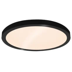 Goliving Plafondlamp - Plafonnière - LED - Ø23cm - Zwart