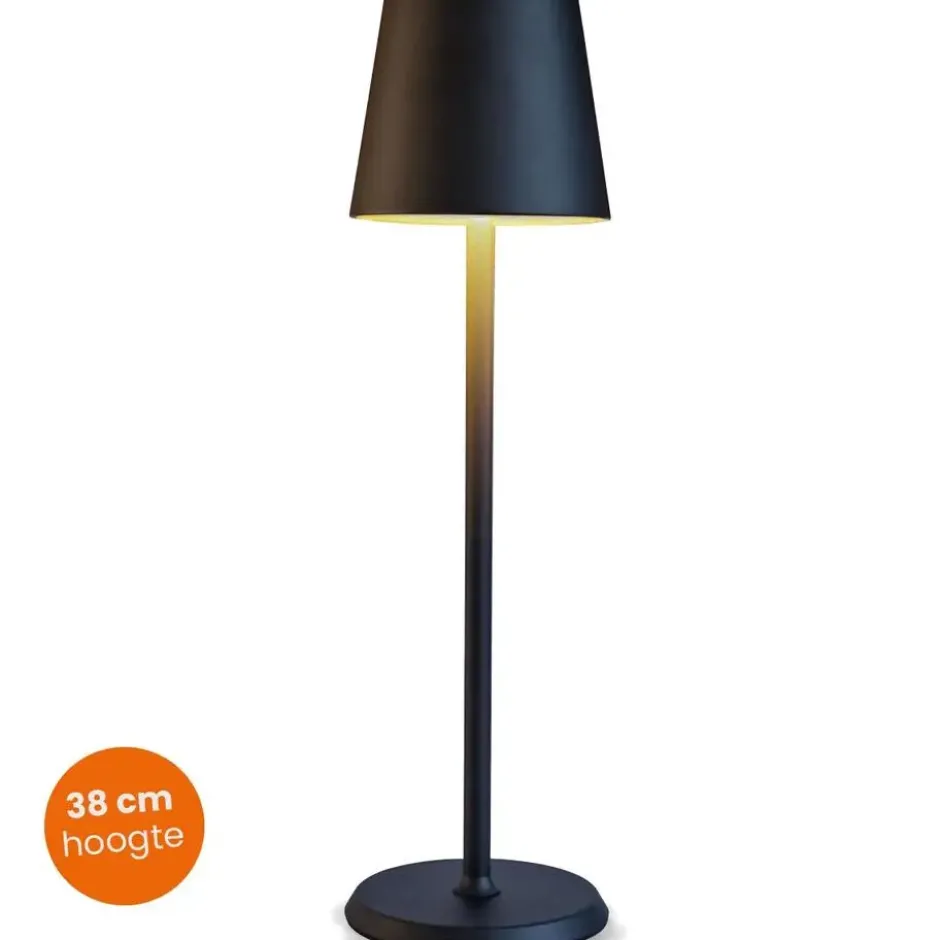 Goliving Tafellamp Oplaadbaar – Draadloos en dimbaar – Moderne touch lamp