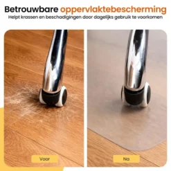 Goliving Vloerbeschermer bureaustoel - 120x150cm - Bureaustoelmat
