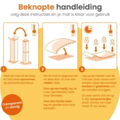 Goliving Vloerbeschermer bureaustoel - 120x150cm - Bureaustoelmat
