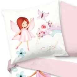 Good Morning Elfjes Kinderdekbedovertrek Roze