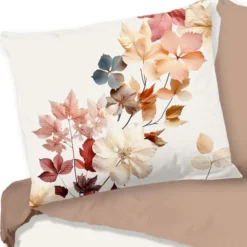 Good Morning Herfstbladeren Dekbedovertrek Coco-1-persoons (140 x 200/220 cm)