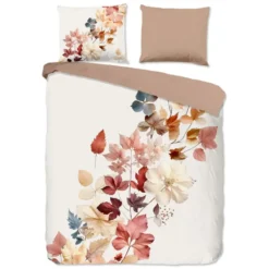 Good Morning Herfstbladeren Dekbedovertrek Coco-2-persoons (200 x 200/220 cm)