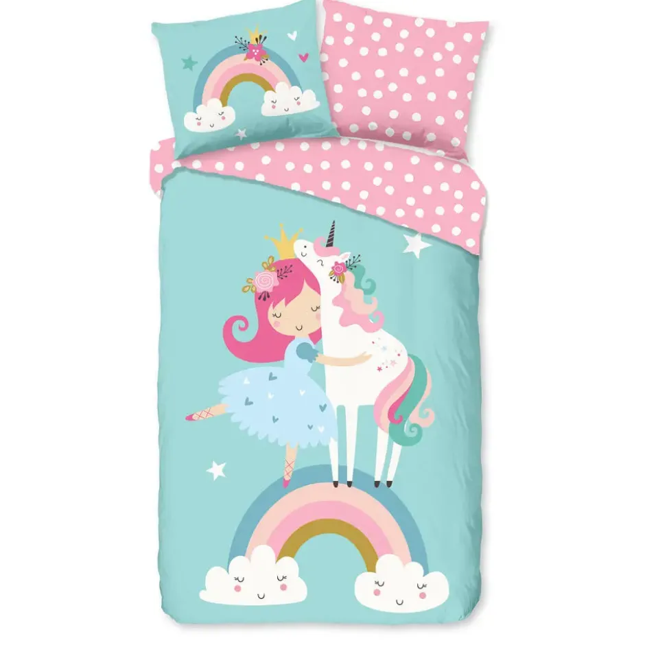 Good Morning Kinderdekbedovertrek Unicorn