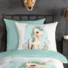 Good Morning One Unicorn Flanel Dekbedovertrek Multi