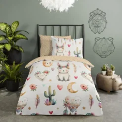Goodmorning Peuter Dekbedovertrek Boho Multi-Ledikant (100 x 135 cm)