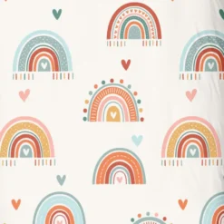 Goodmorning Rainbow Peuter Dekbedovertrek Multi-Ledikant (100 x 135 cm)