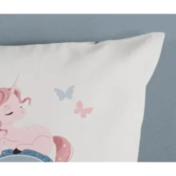 Good Morning Unicorn Fiby Kinderdekbedovertrek Wit