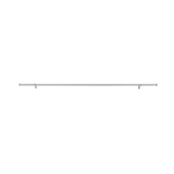 Gordijnroede - Uitschuifbaar - Stang van 125-240 cm - Zilver