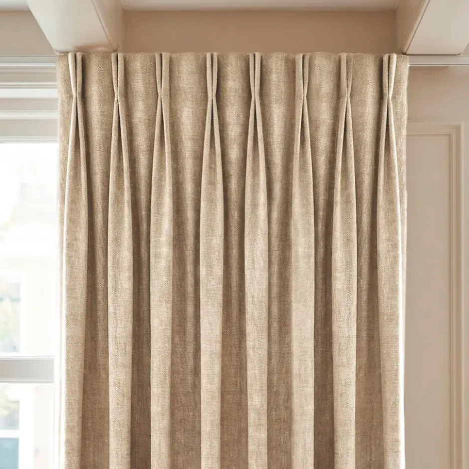 Gordijnstof Fiora lichtdoorlatend - champagne