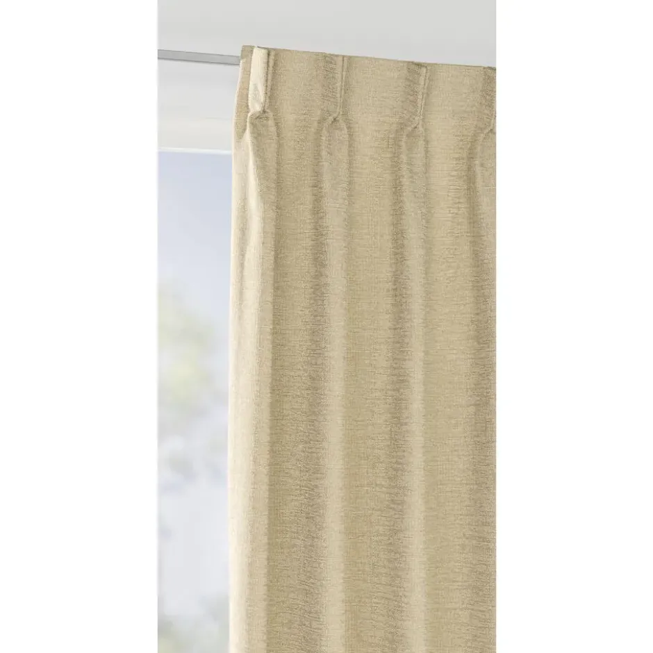 Gordijnstof Fiora lichtdoorlatend - champagne