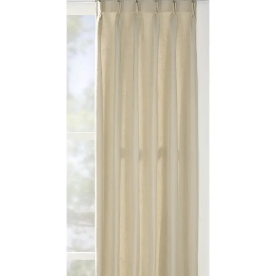 Gordijnstof Jara lichtdoorlatend - beige