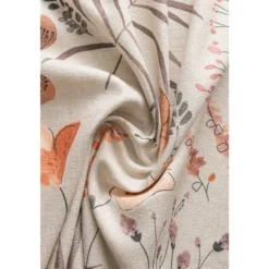 Gordijnstof Lauren lichtdoorlatend - taupe