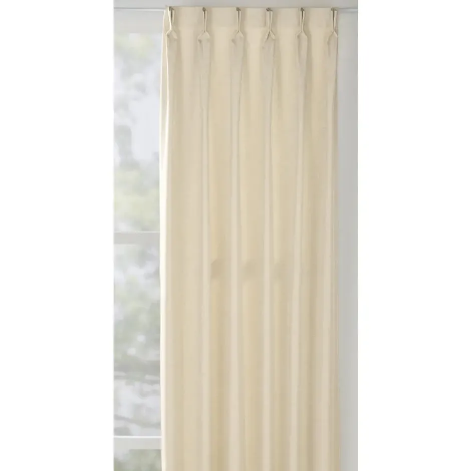 Gordijnstof Loom lichtdoorlatend - off-white