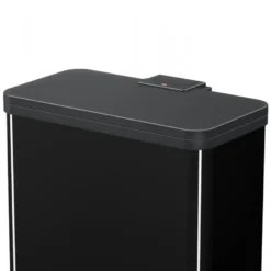 Hailo Öko Duo Plus L Prullenbak - 17+9L - zwart