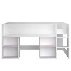 Halfhoogslaper Bobby - wit - 90x200 cm