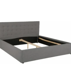 Hamar - Bed 180x200 cm in grijze stof